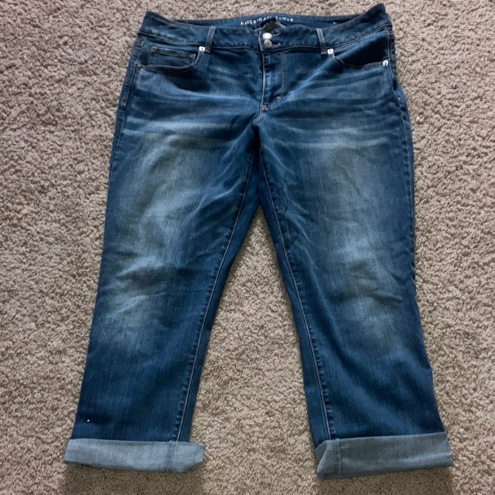 Denim Capris
